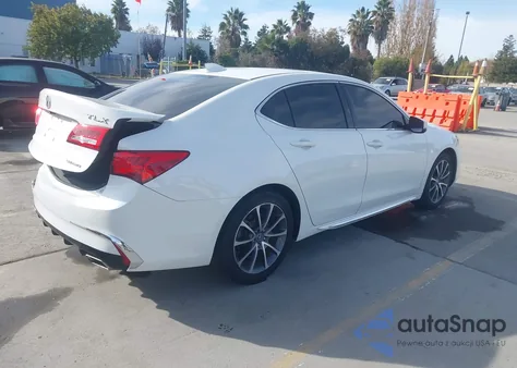 2018 Acura Tlx Tech Pkg из США, поврежденный, VIN 19UUB3F58JA003080